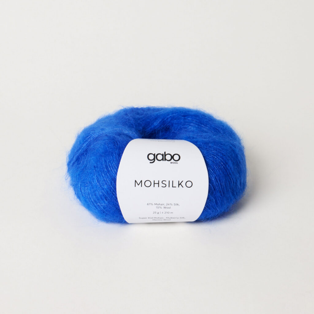 Włóczka Gabo Wool Mohsilko 4670 Królewski Szafir
