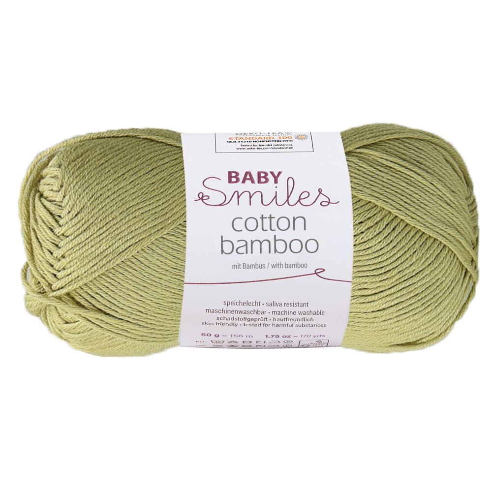 WŁÓCZKA Schachenmayr Baby Smiles Cotton Bamboo 1075 Jasny Zielony