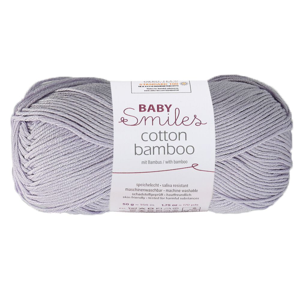 WŁÓCZKA Schachenmayr Baby Smiles Cotton Bamboo 1040 Jasny Fiolet