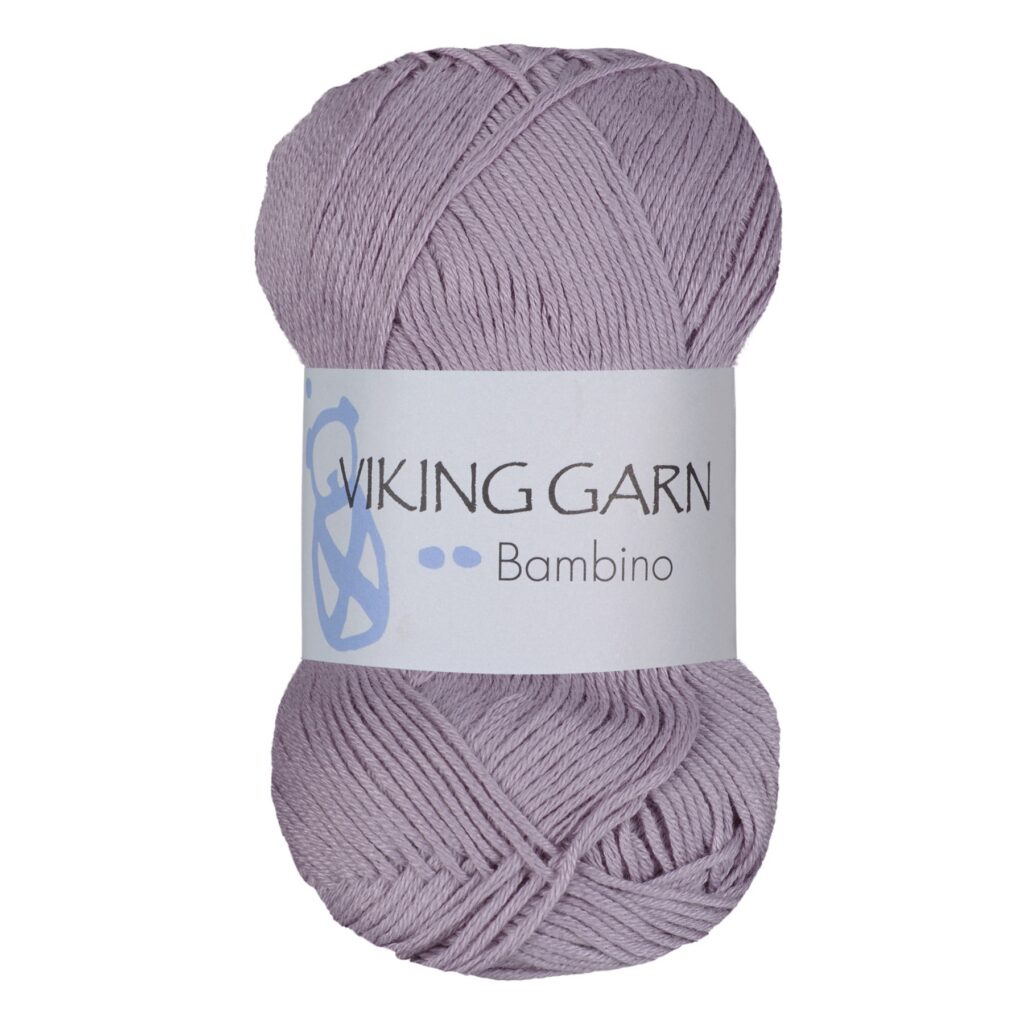 Włóczka Viking Garn Bambino 467 Przygaszony Fiolet