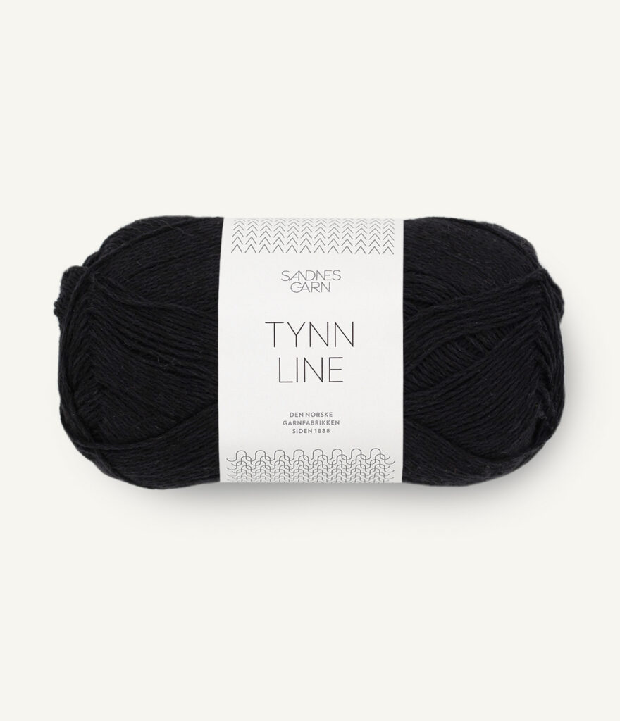 Włóczka Sandnes Garn Tynn Line 1099 Czarny