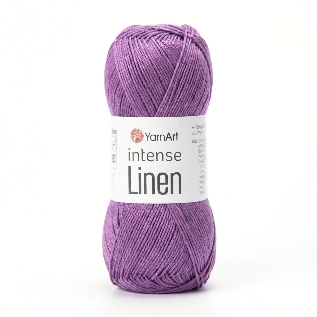 Włóczka YarnArt Intense Linen 4112 Fiolet