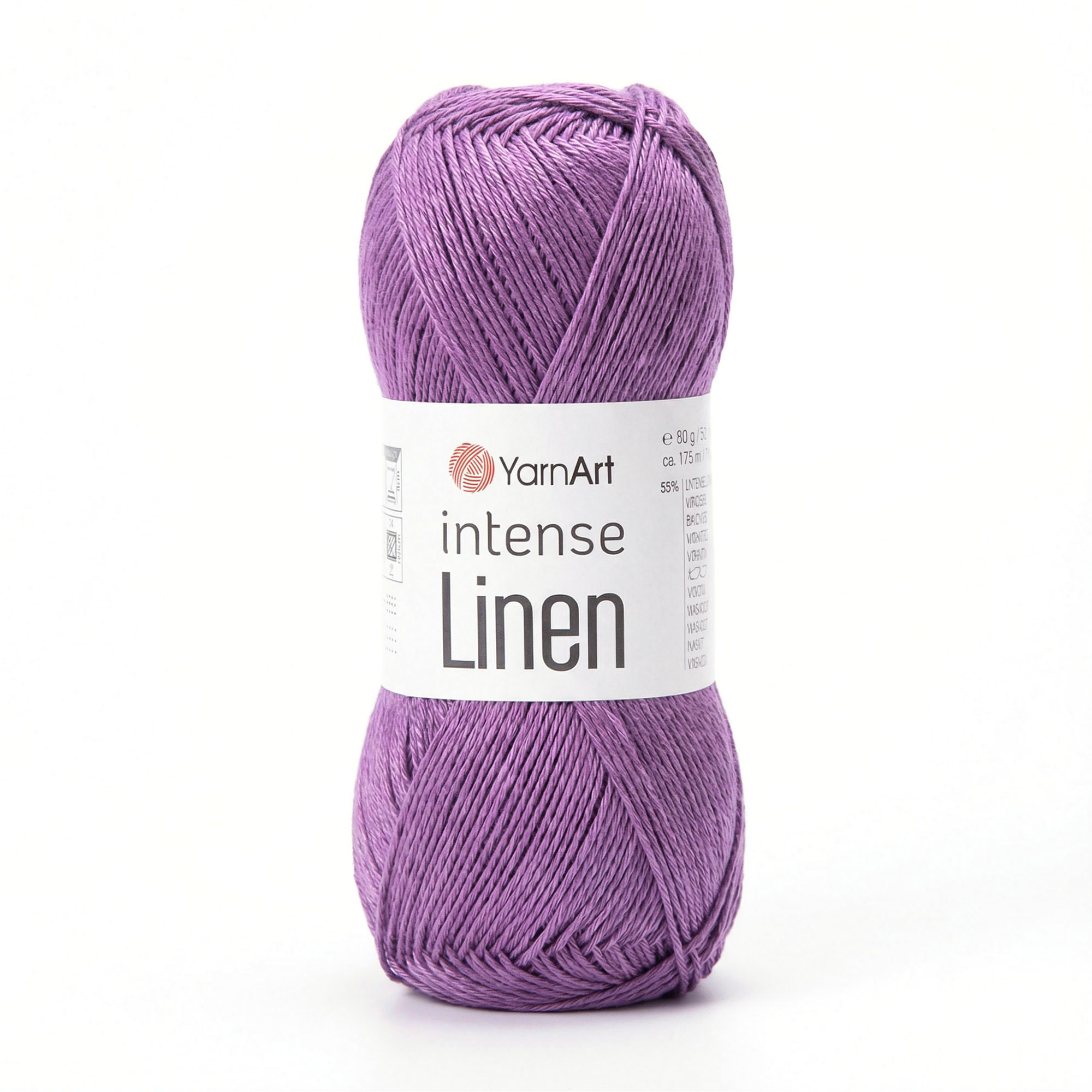 Włóczka YarnArt Intense Linen 4112 Fiolet