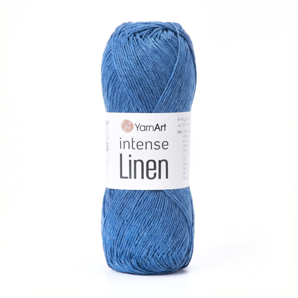 Włóczka YarnArt Intense Linen 4128 Ciemny Jeans