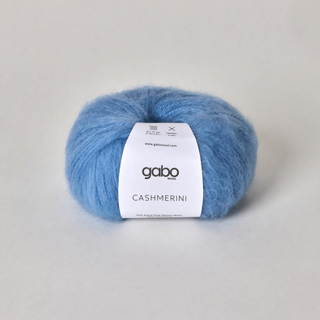 Włóczka Gabo Wool Cashmerini 5869 Błękitny