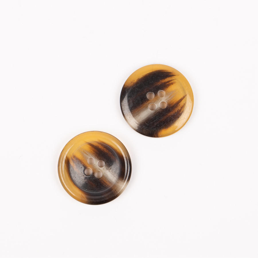 Guzik Imitacja Rogu Karmel 23mm 1szt. #710 Drops
