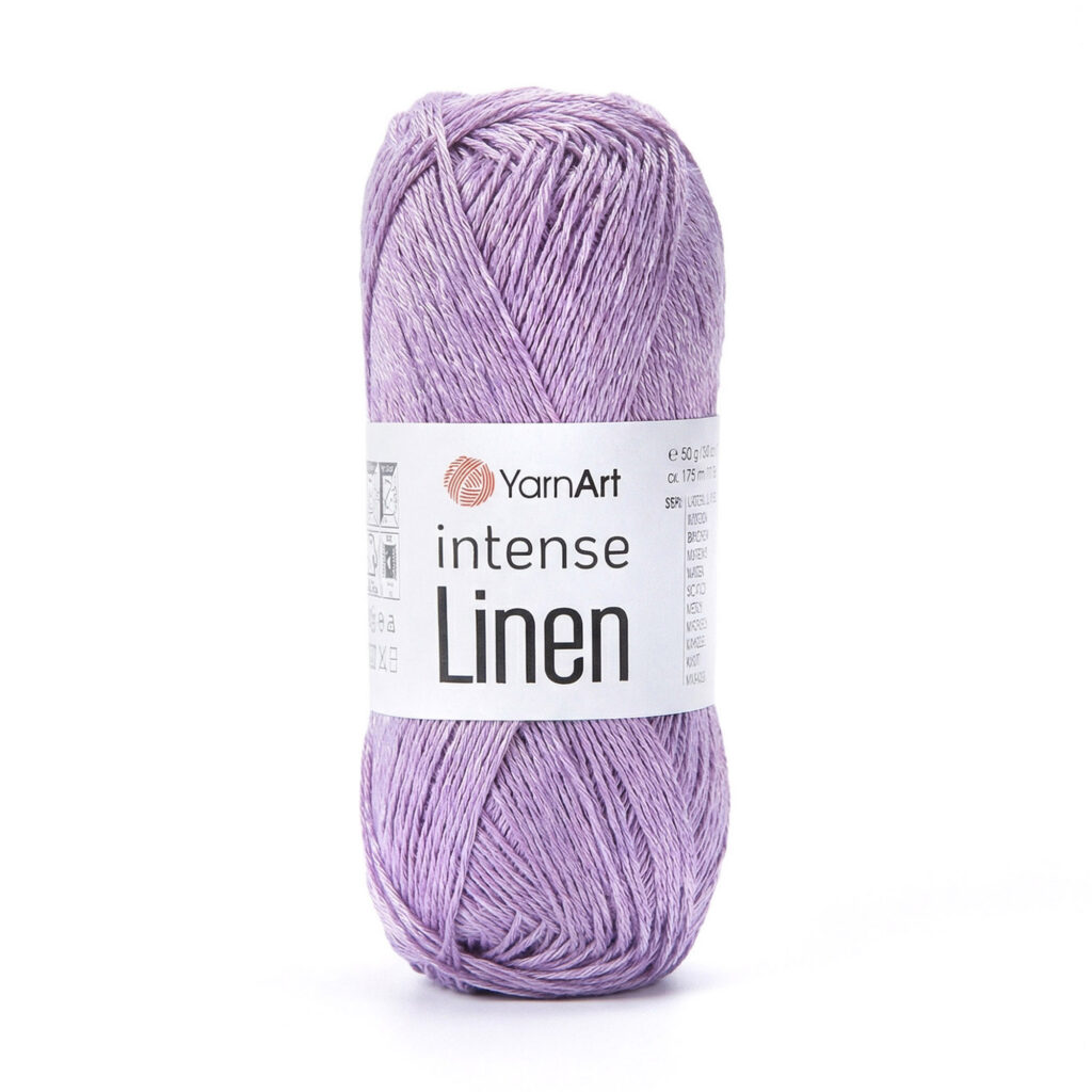 Włóczka YarnArt Intense Linen 4111 Jasny Fiolet