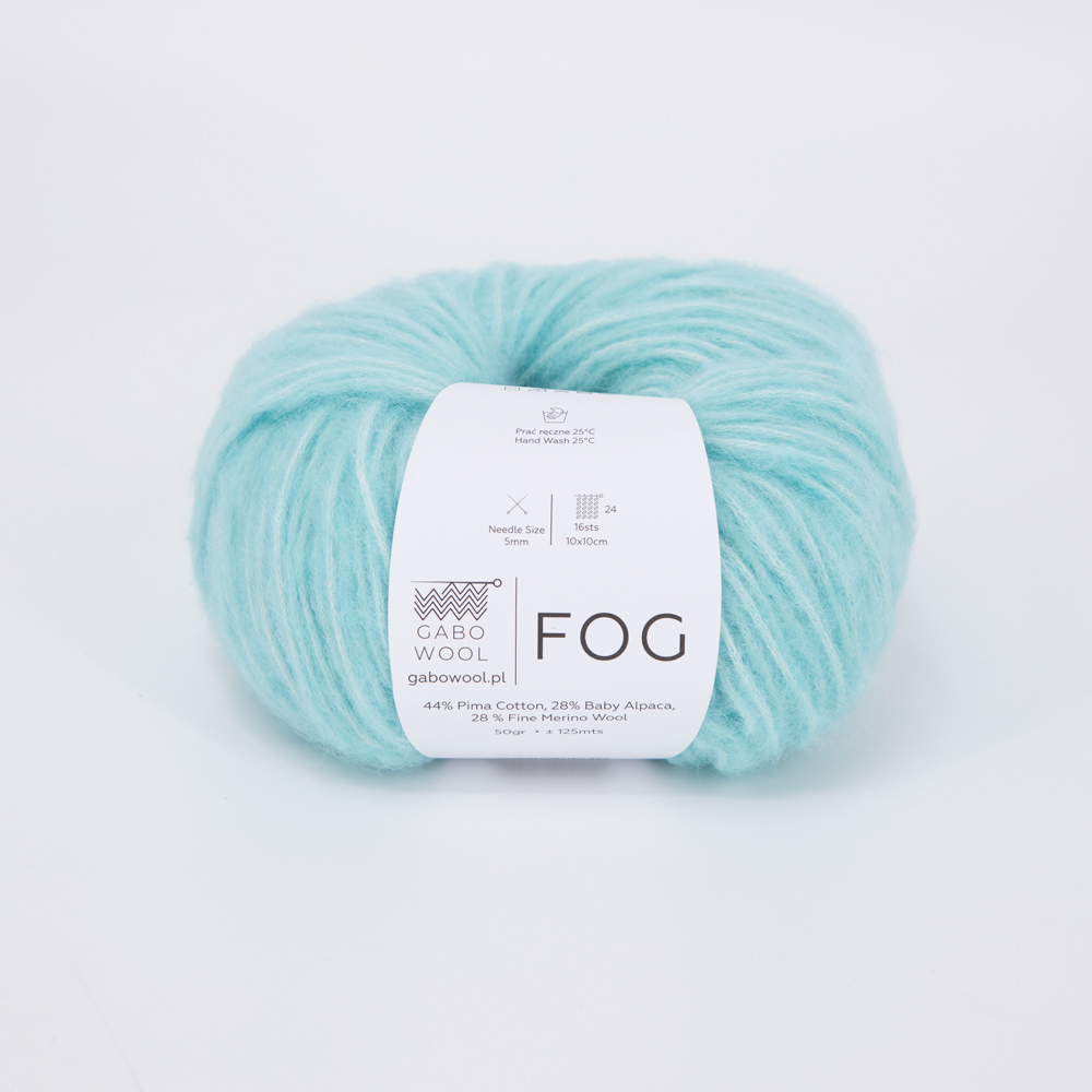 Włóczka Gabo Wool FOG 6230 Turkus