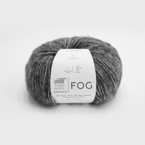 Włóczka Gabo Wool FOG 6602 Szary