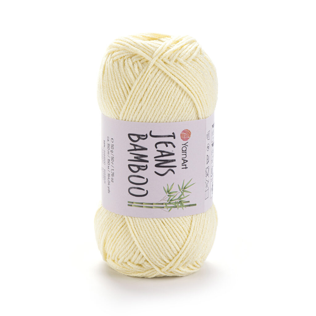 Włóczka YarnArt Jeans Bamboo 103 Wanilia