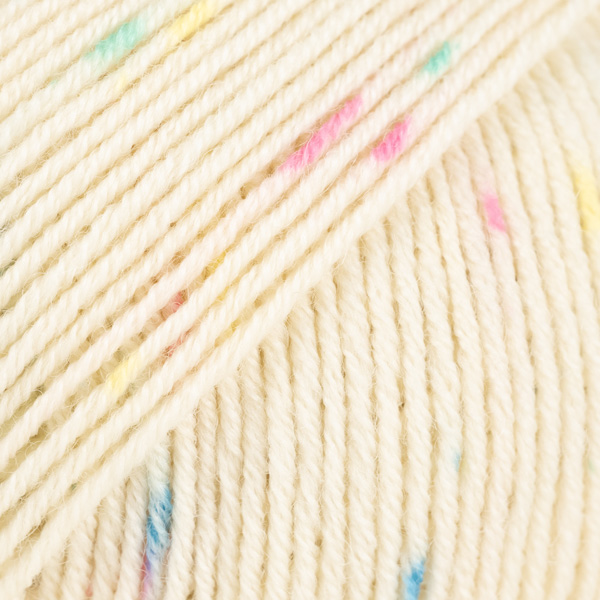 Włóczka Drops Baby Merino Print 106 Krem Confetti