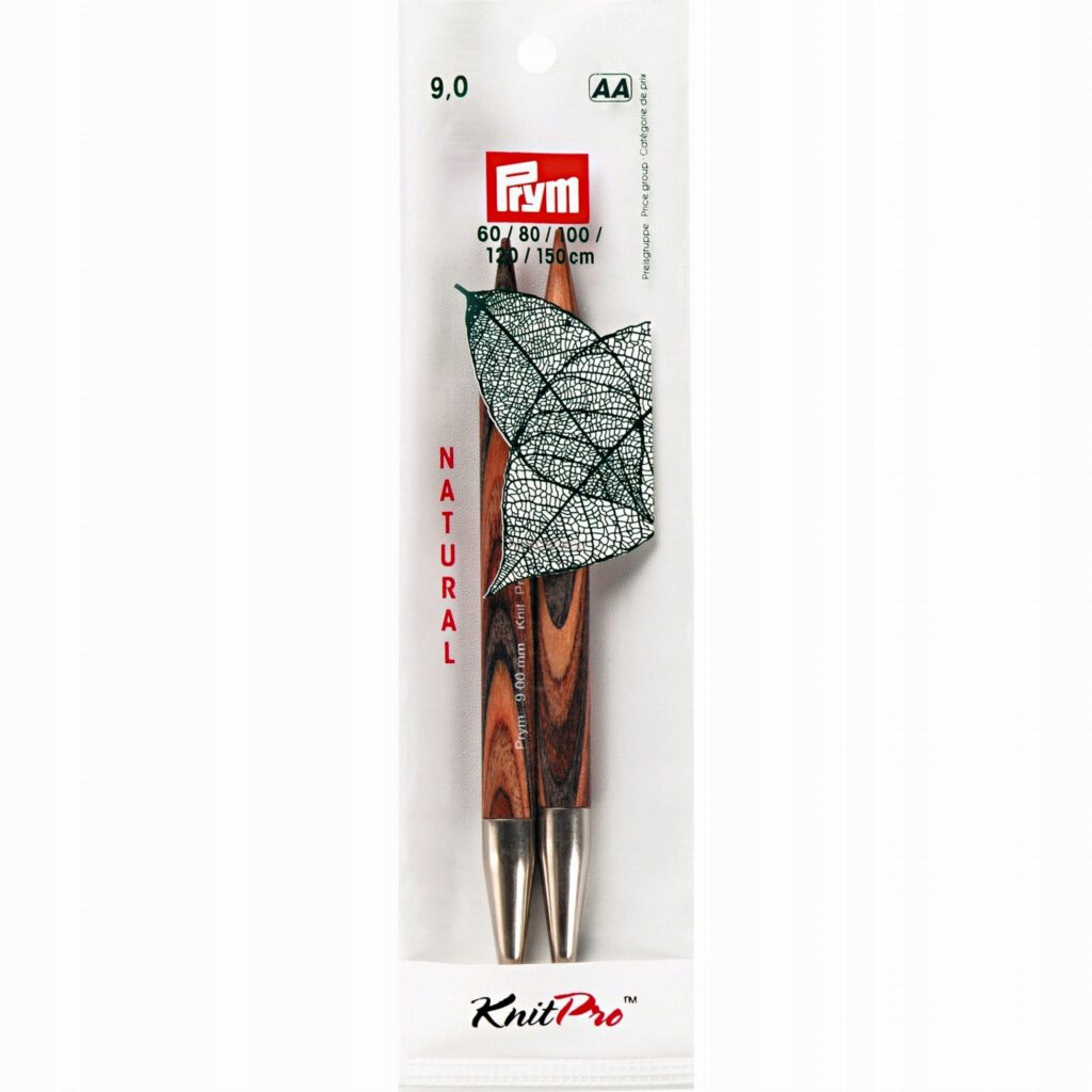 Druty 9mm Natural PRYM KnitPro