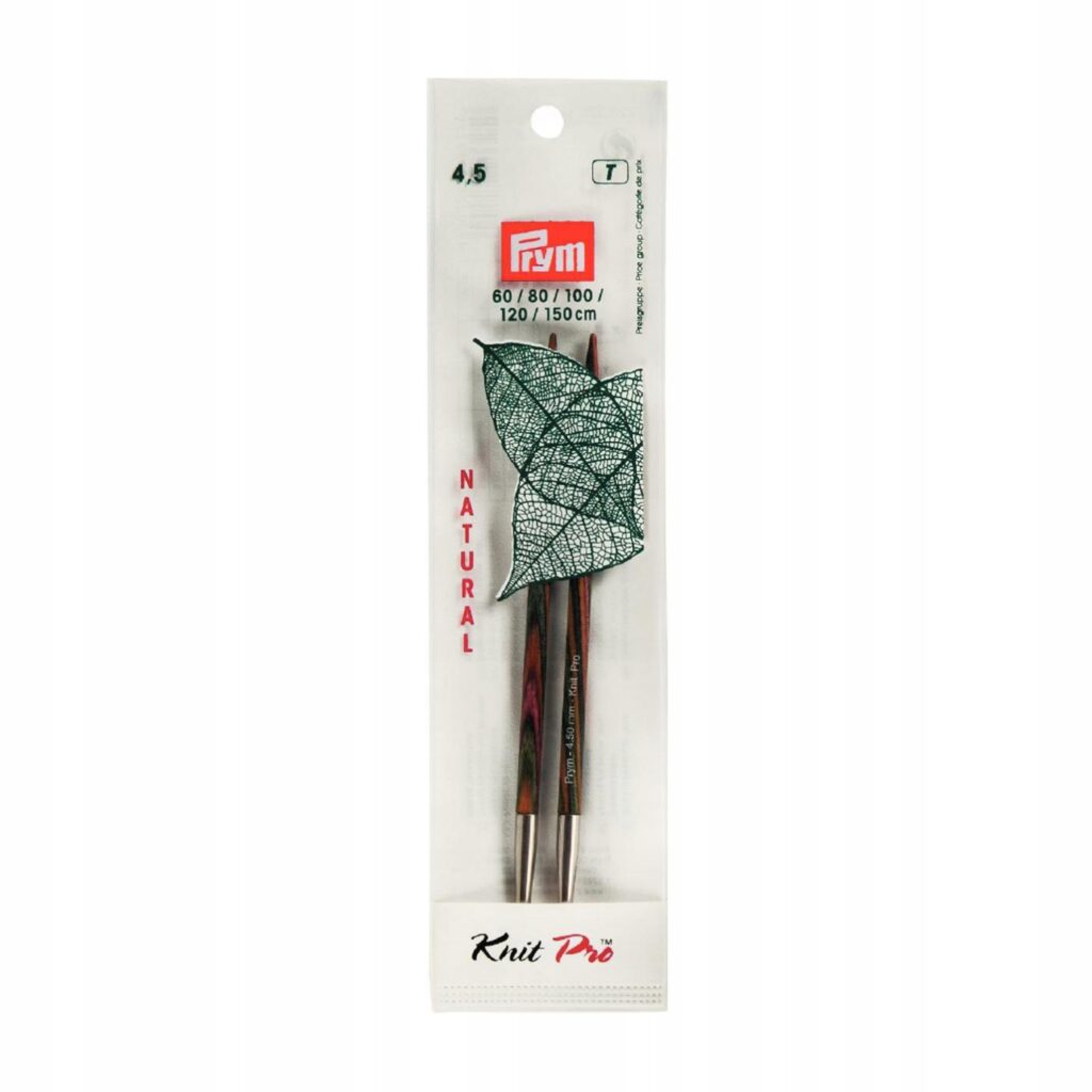Druty 4,5mm Natural PRYM KnitPro