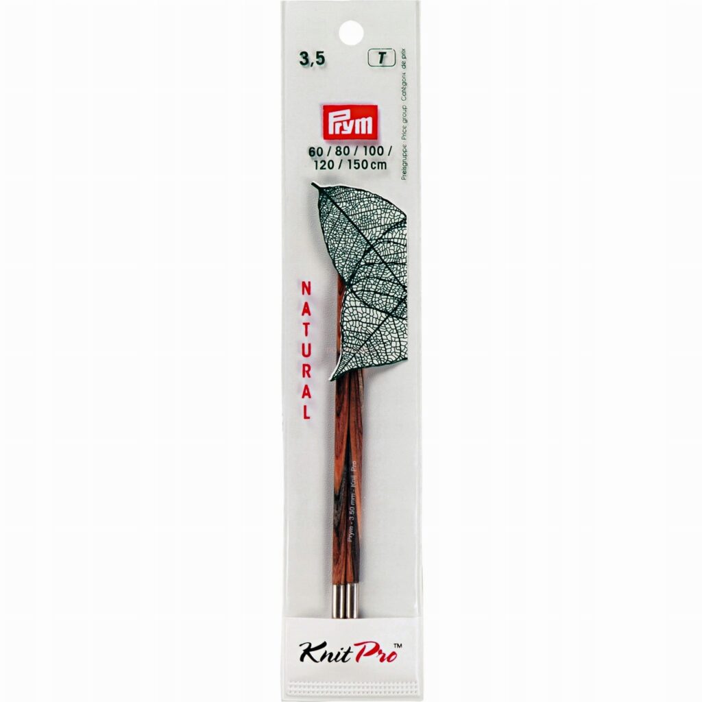 Druty 3,5mm Natural PRYM KnitPro