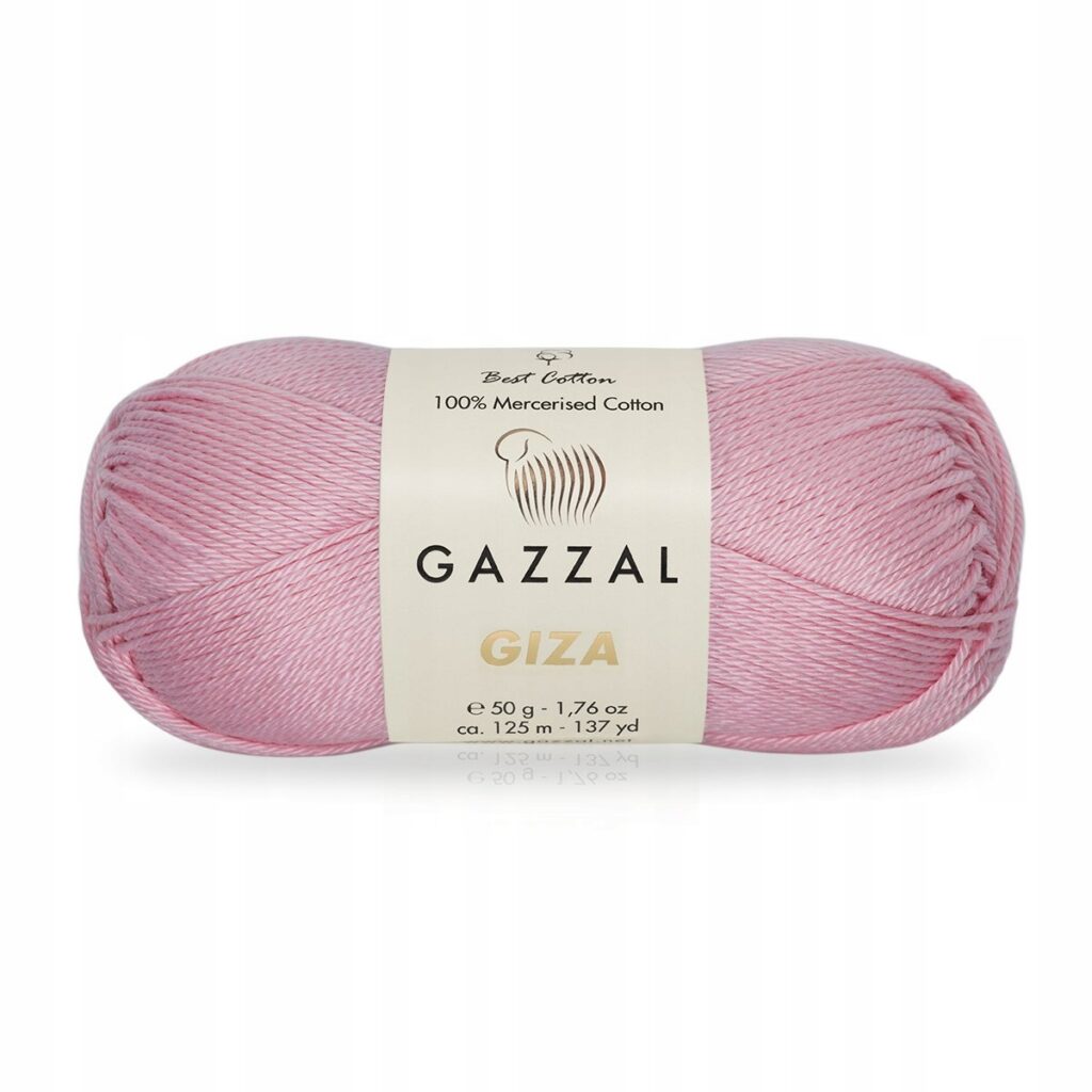 Włóczka Gazzal GIZA 2496 Róż