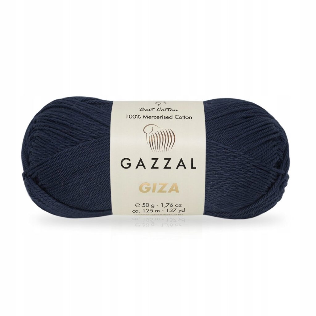 Włóczka Gazzal GIZA 2476 Granat