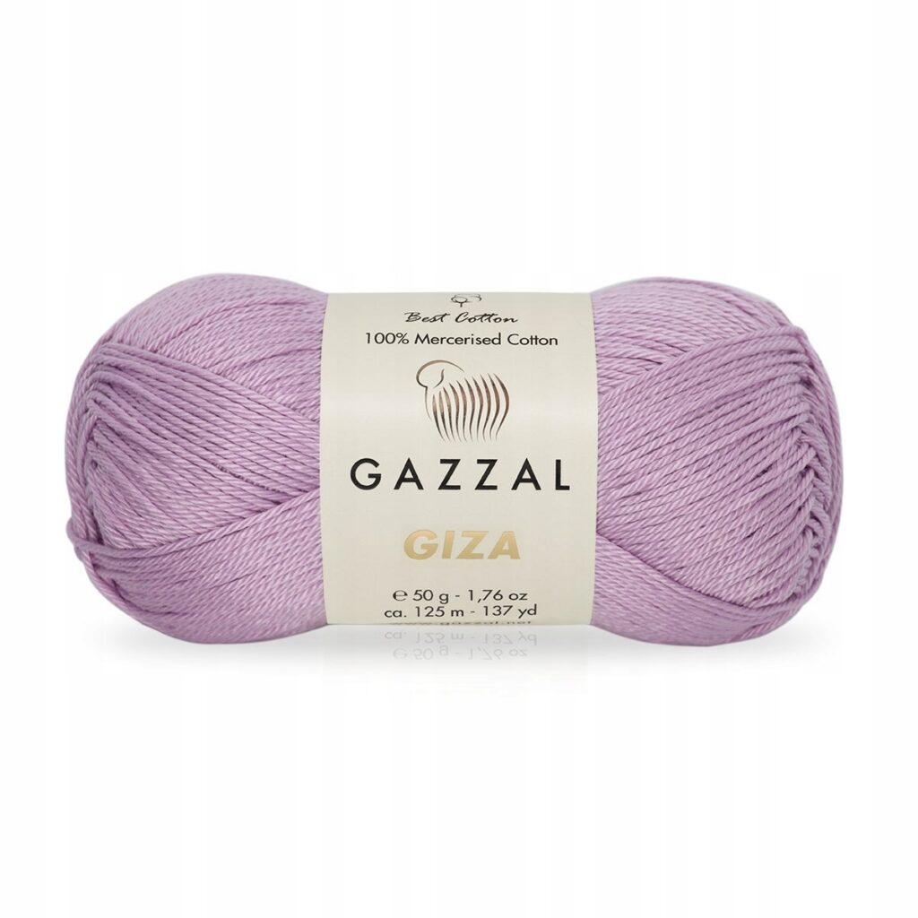 Włóczka Gazzal GIZA 2472 Lilia