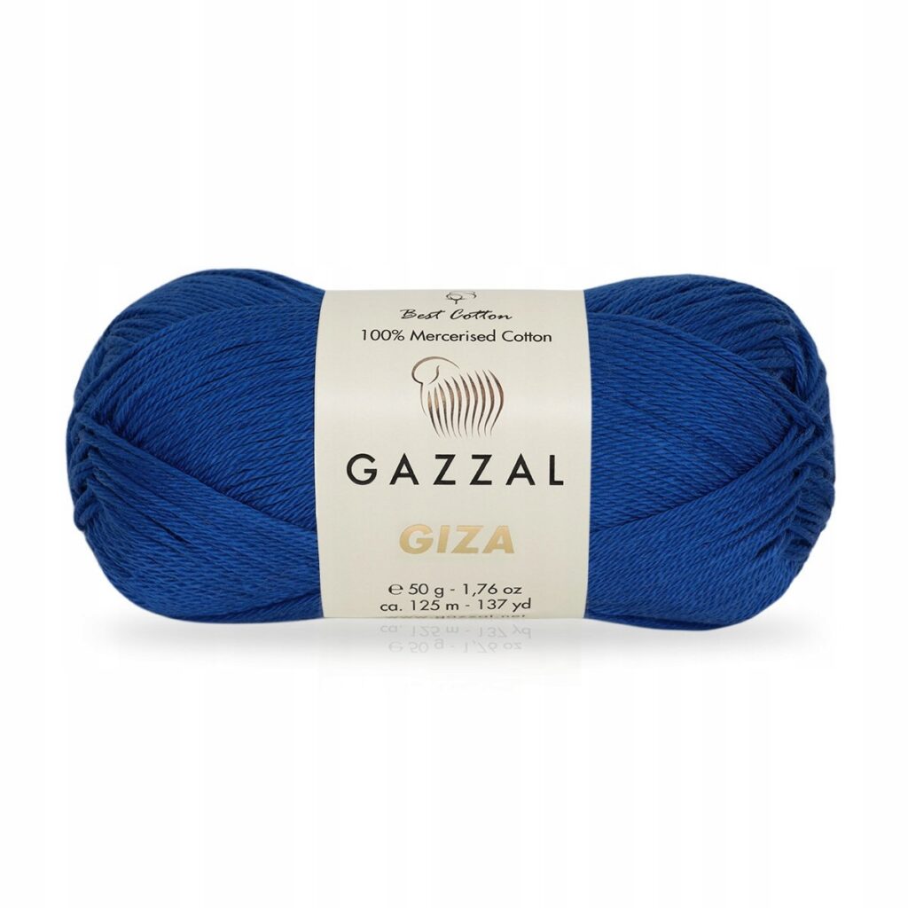 Włóczka Gazzal GIZA 2478 Kobalt