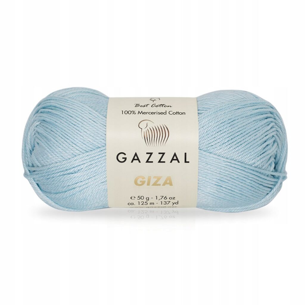 Włóczka Gazzal GIZA 2473 Błękitny
