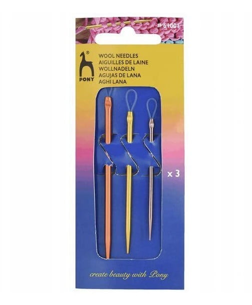 Igły Aluminiowe Do Wełny PONY 61001