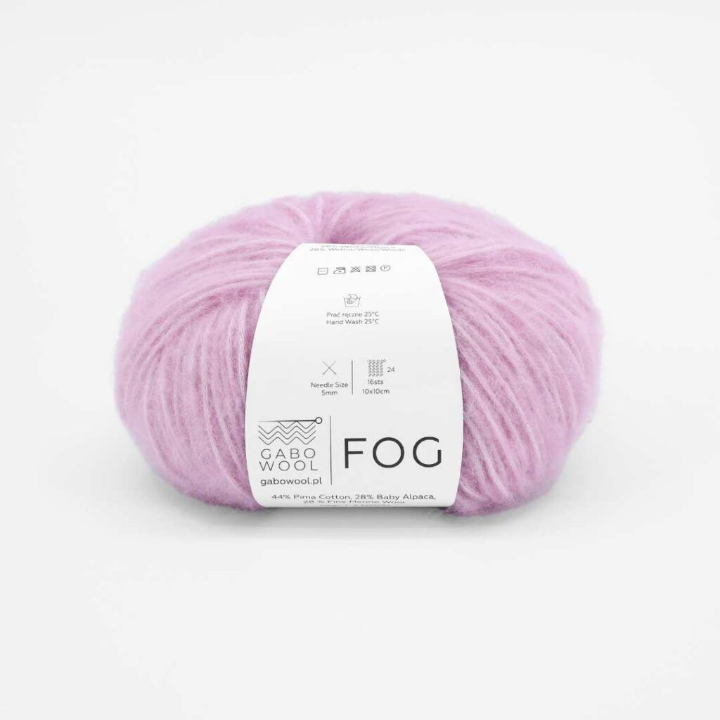 Włóczka Gabo Wool FOG 6159 Brudny Róż