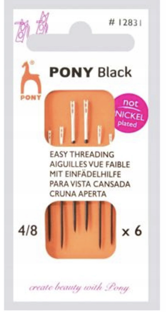Igły Samonawlekające 12831 PONY BLACK