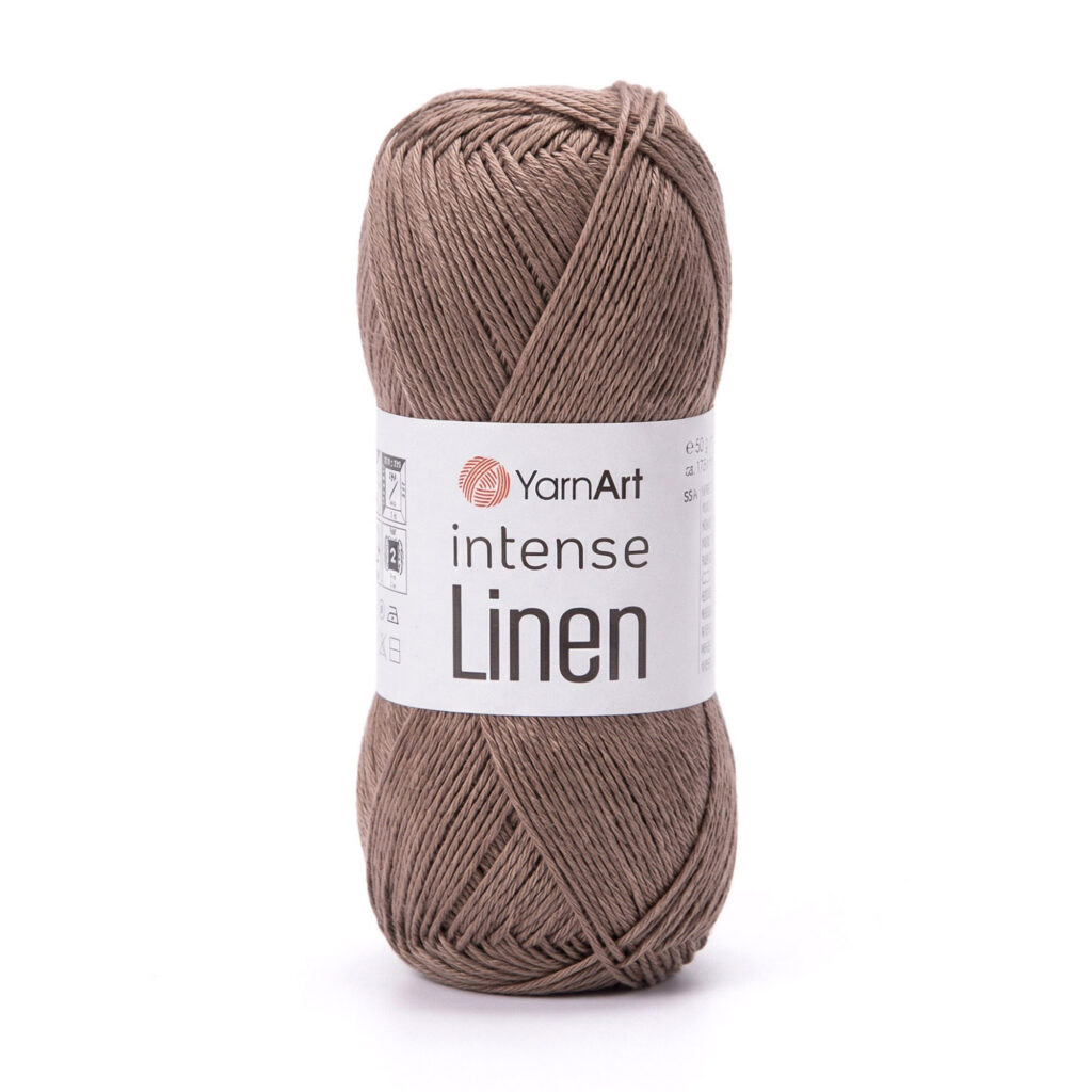 Włóczka YarnArt Intense Linen 4118 Kakao