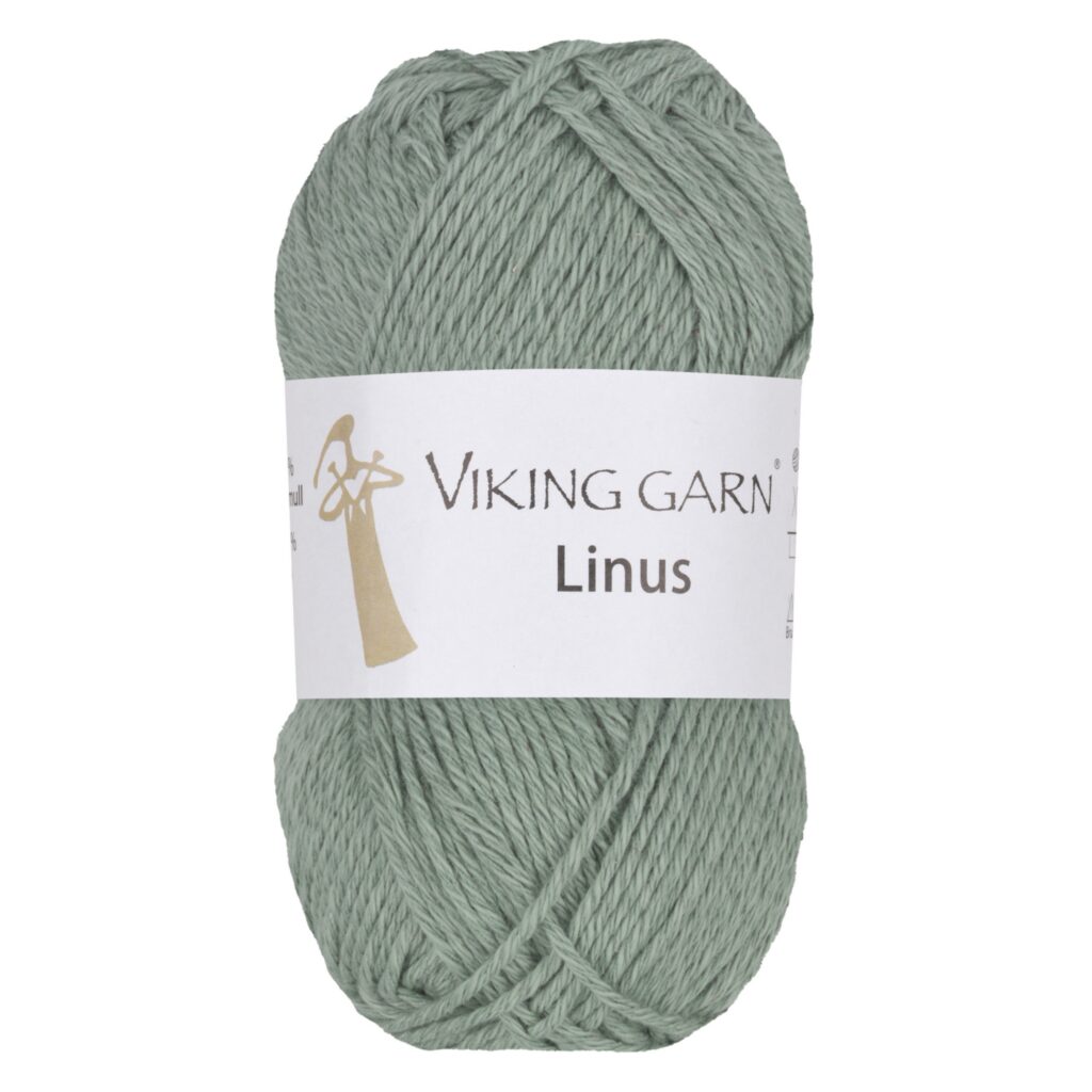 Włóczka Viking Garn Linus 138 Przygaszona Zieleń