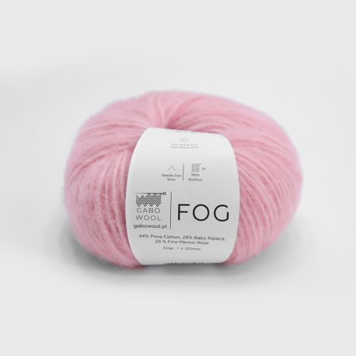 Włóczka Gabo Wool FOG 6244 Róż