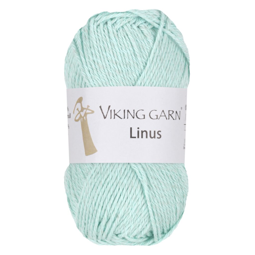 Włóczka Viking Garn Linus 121 Jasny Turkus