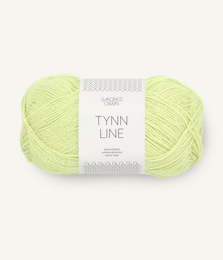 Włóczka Sandnes Garn Tynn Line 9312 Jasna Limonka