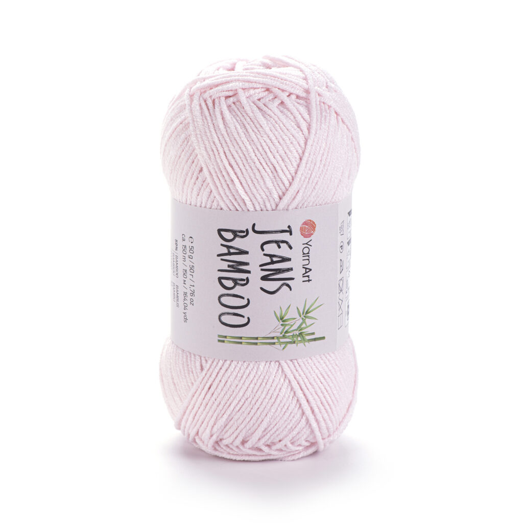Włóczka YarnArt Jeans Bamboo 108 Jasny Róż
