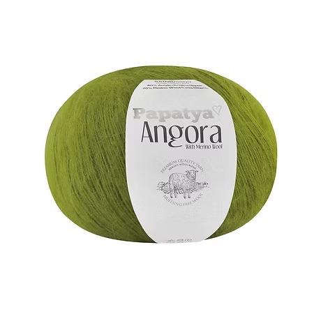 Włóczka Papatya Angora 6950 Oliwka
