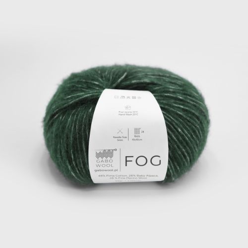Włóczka Gabo Wool FOG 6172 Leśna Zieleń