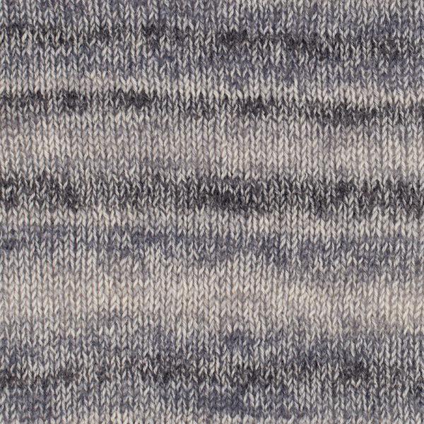 Włóczka Drops Fabel Long Print 602 Srebrny Lis - obrazek 2