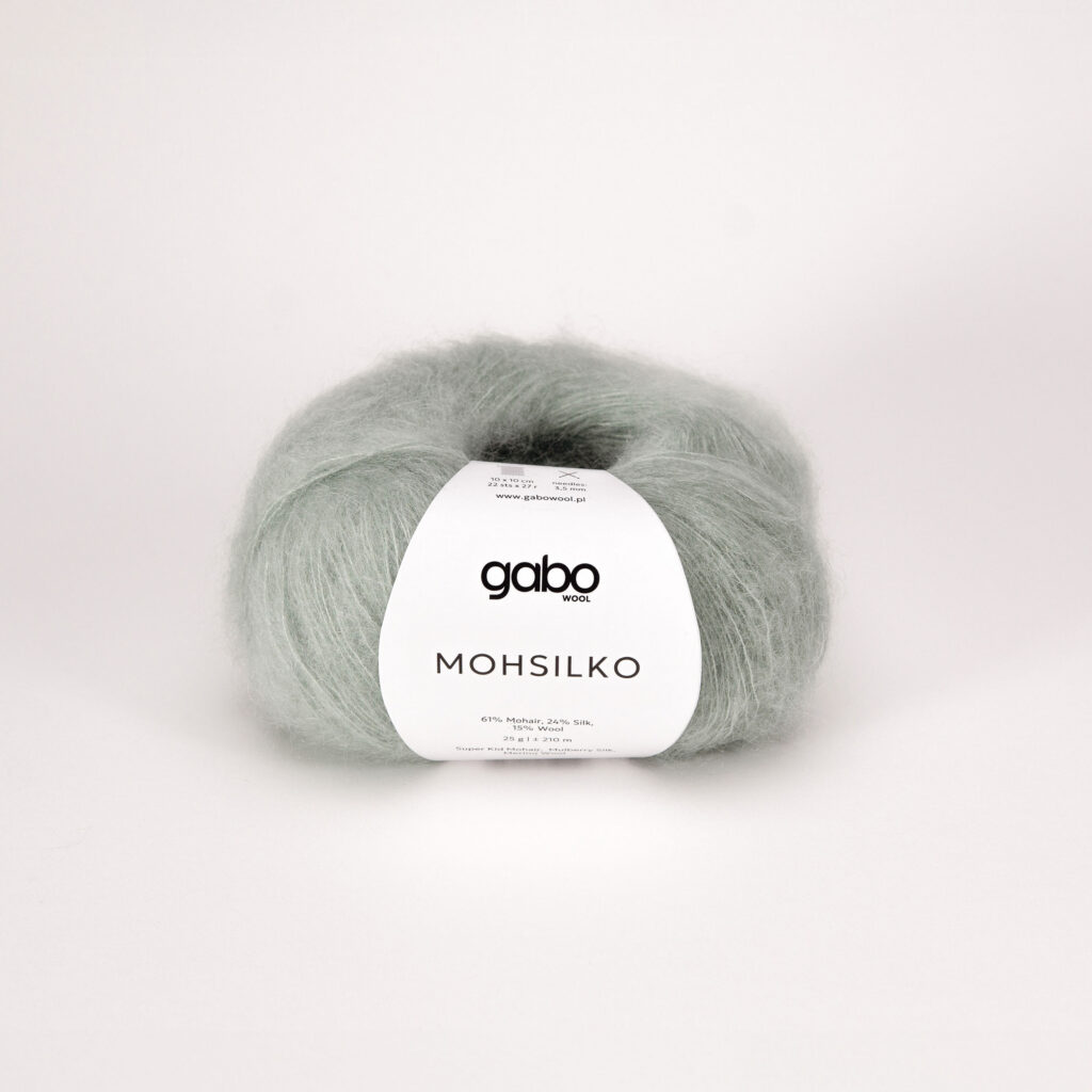 Włóczka Gabo Wool Mohsilko 4268 Szałwia