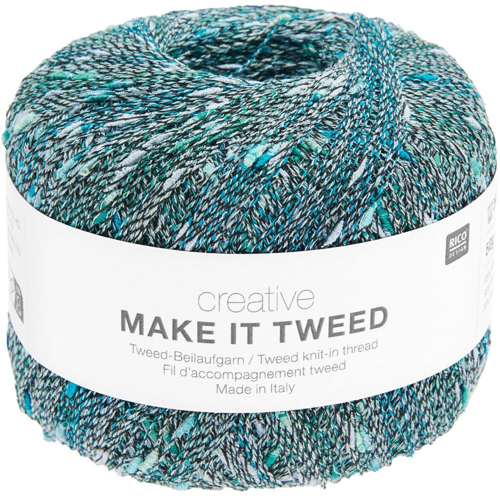 Włóczka Rico Design Creative Make It Tweed 004 Ocean