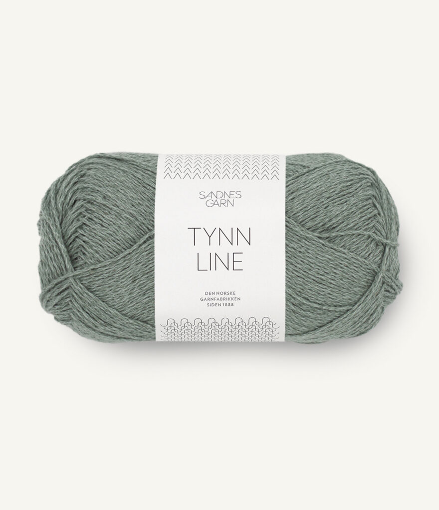 Włóczka Sandnes Garn Tynn Line 8561 Ciemna Szałwia