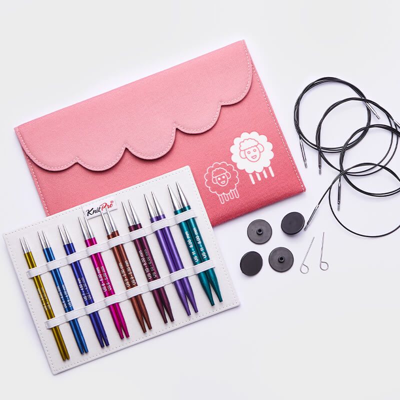 Zestaw Drutów Zing Deluxe Interchangeable Needle KnitPro 47424