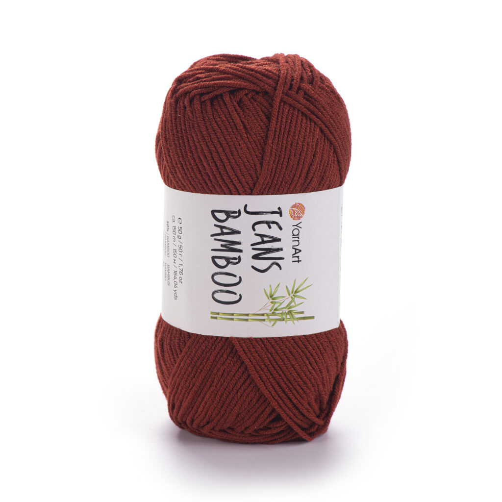 Włóczka YarnArt Jeans Bamboo 143 Cegła