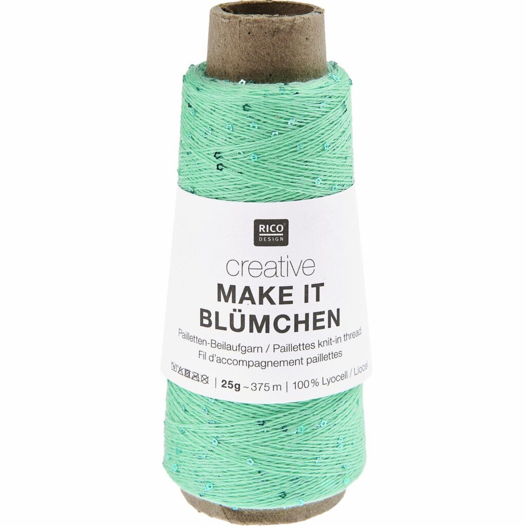 Włóczka Rico Design Creative Make It Blumchen 007 Turkus