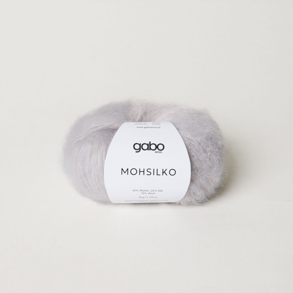 Włóczka Gabo Wool Mohsilko 4751 Poranna Mgła