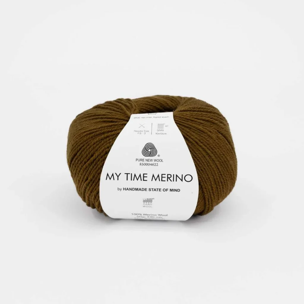 Włóczka Gabo Wool My Time Merino 9123 Palony Bursztyn