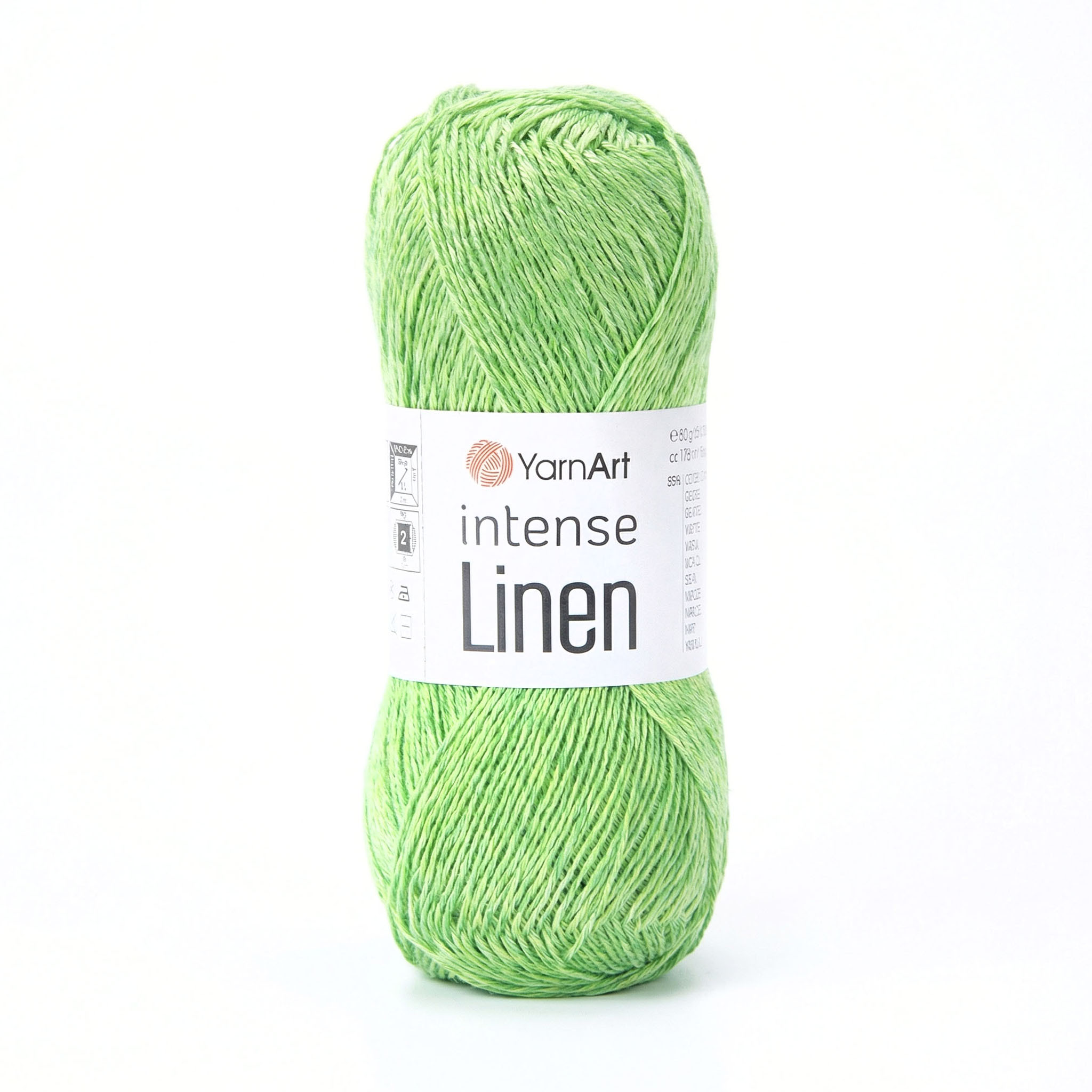 Włóczka YarnArt Intense Linen 4125 Pistacja