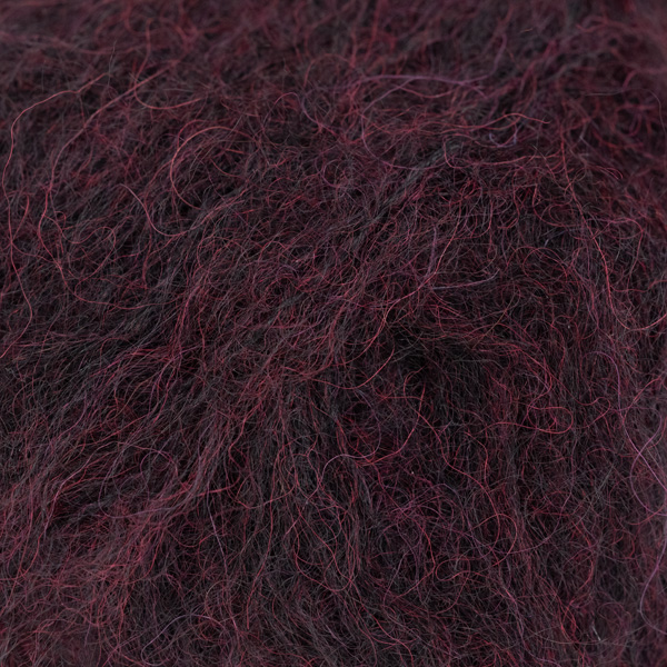 Włóczka Drops Brushed Alpaca Silk 43 Ciemne Winogrona