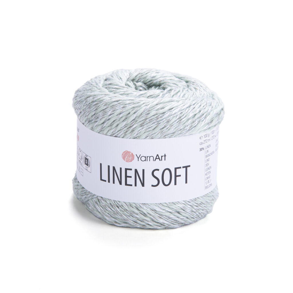 Włóczka YarnArt Linen Soft 7312 Mięta