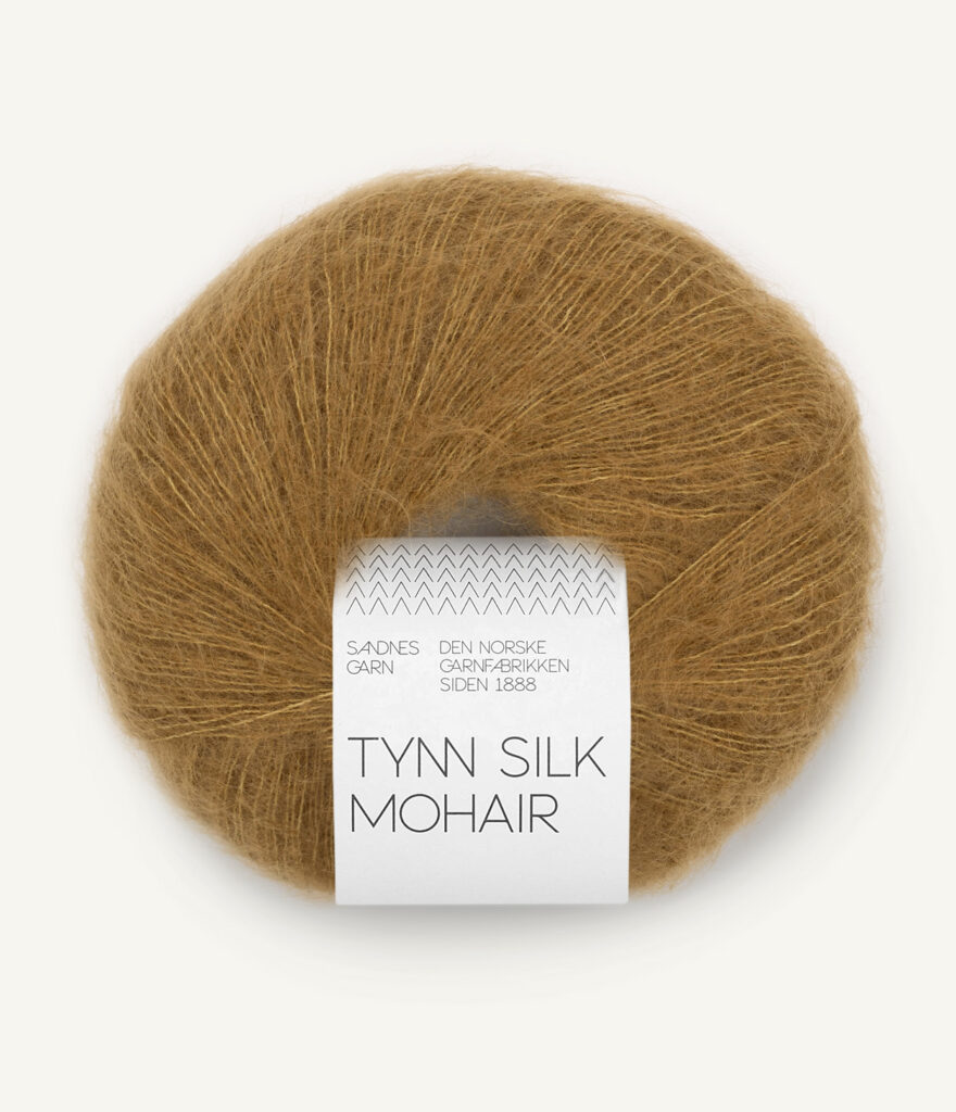Włóczka Sandnes Garn Tynn Silk Mohair 2152 Stare Złoto