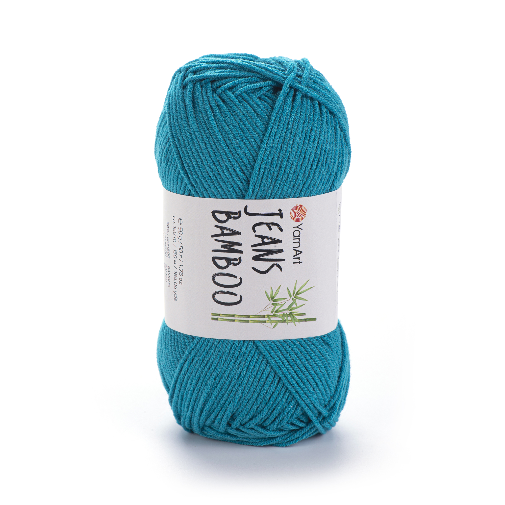 Włóczka YarnArt Jeans Bamboo 140 Ciemny Turkus