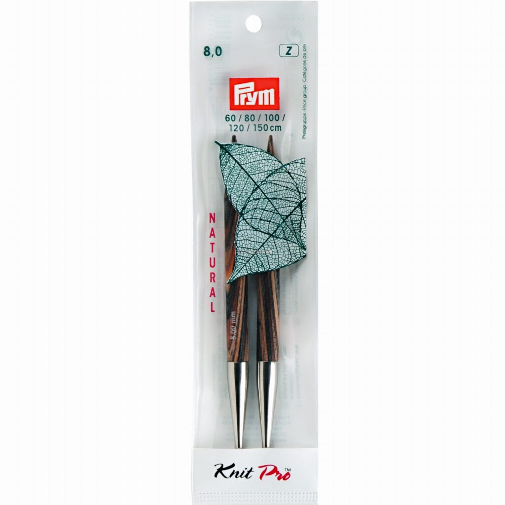 Druty 8mm Natural PRYM KnitPro