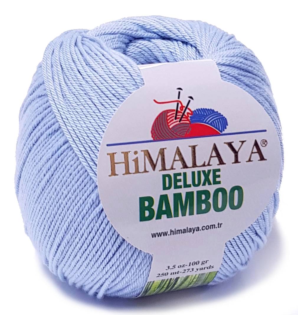 Włóczka Himalaya Deluxe Bamboo 124-13 Błękitny